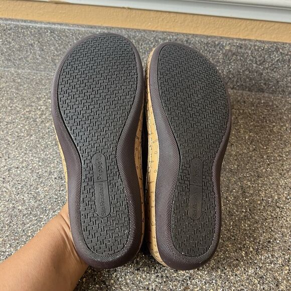 Propet Clogs Brown Leather Womens Sz 8.5 M(B) Comfort Casual Mule Slip Resistant - Picture 10 of 11